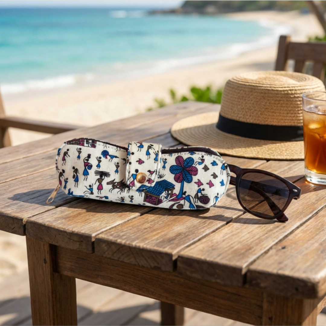 The House of RajPadmini Premium Handcrafted Sunglass Case
