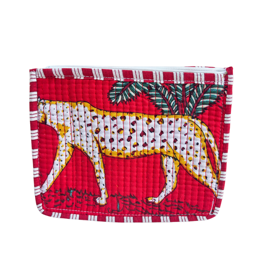 Quilted Cotton Multipurpose Envelope Pouch