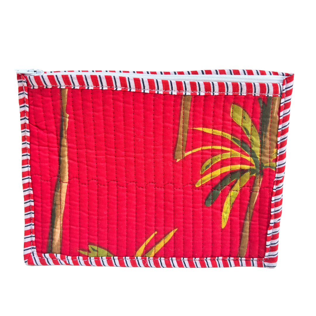 Quilted Cotton Multipurpose Envelope Pouch
