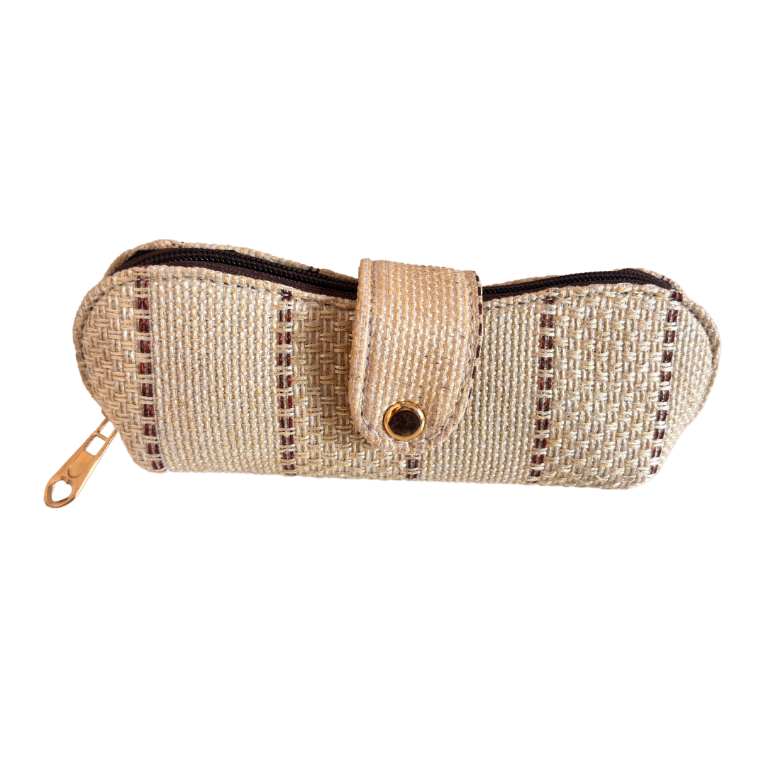 Handcrafted Jute Sunglass Case - The House of RajPadmini