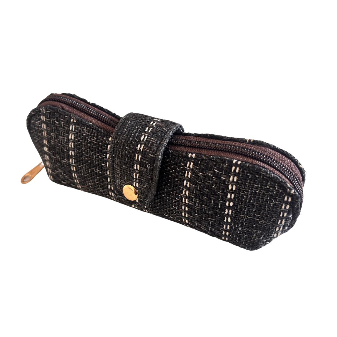 Handcrafted Jute Sunglass Case