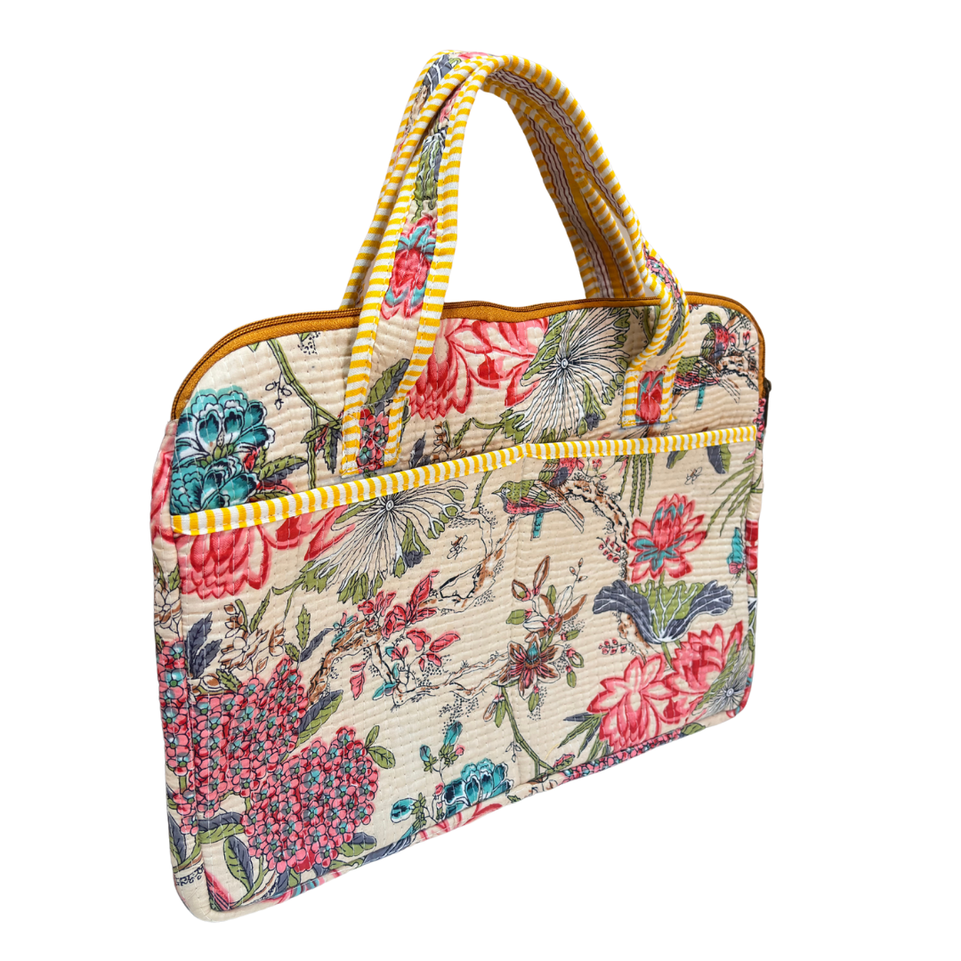 The House of RajPadmini Quilted Laptop Sleeve