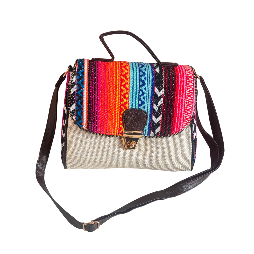 The Bohemian Crossbody Multi-Coloured Sling Bag