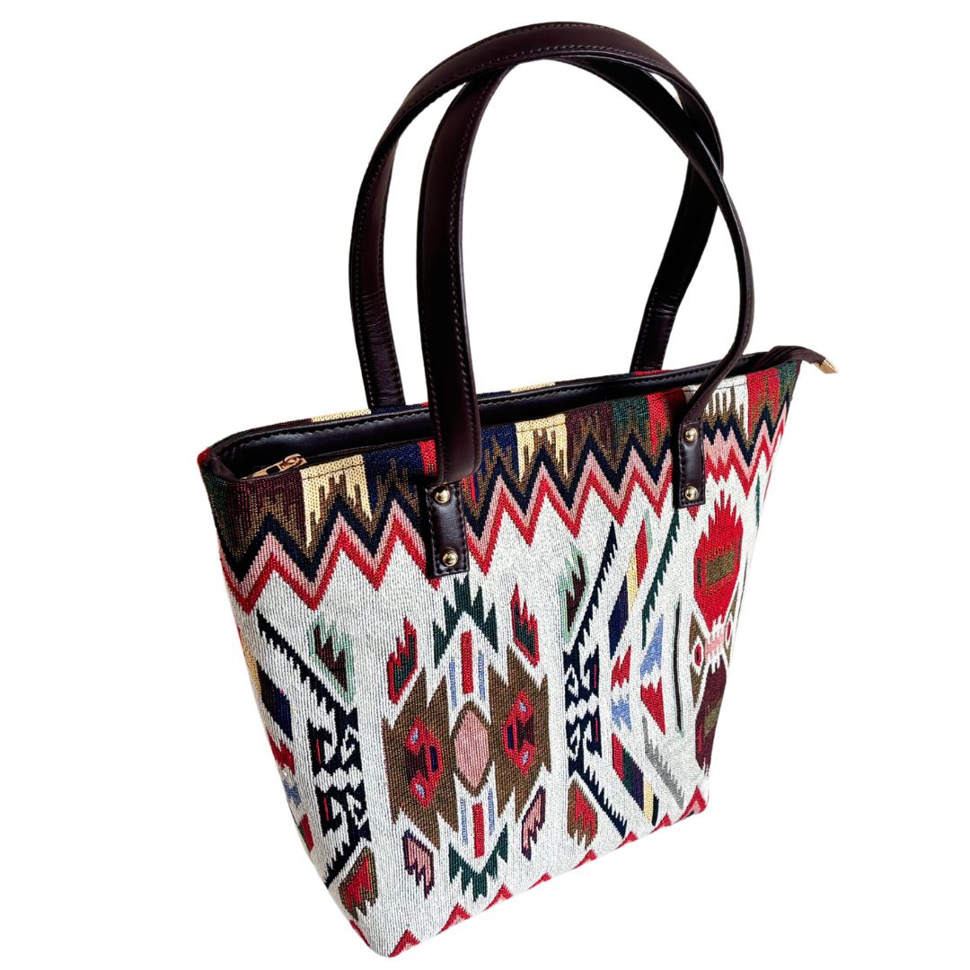 RajPadmini Eco-Friendly Premium Gifting Combo:- Women's Handbag Gifting Combo (Set of 5 Pieces including trending sunglass cover/tote bag/pouch) - The House of RajPadmini