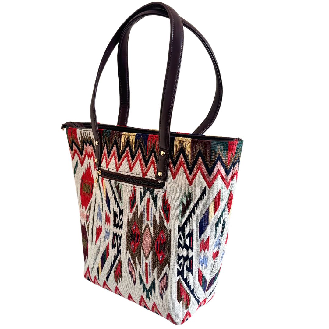 RajPadmini Eco-Friendly Premium Gifting Combo:- Women's Handbag Gifting Combo (Set of 5 Pieces including trending sunglass cover/tote bag/pouch) - The House of RajPadmini