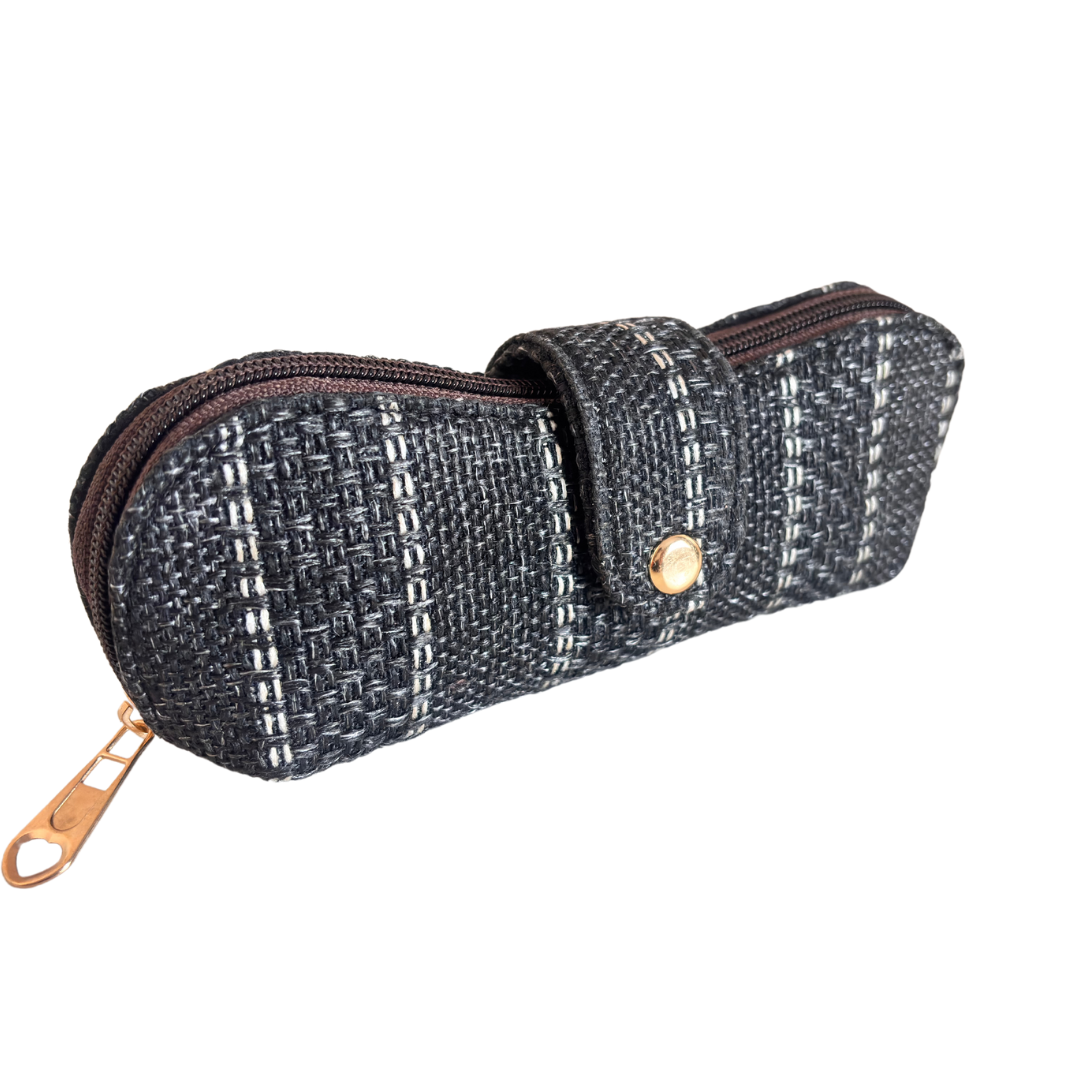 Handcrafted Jute Sunglass Case