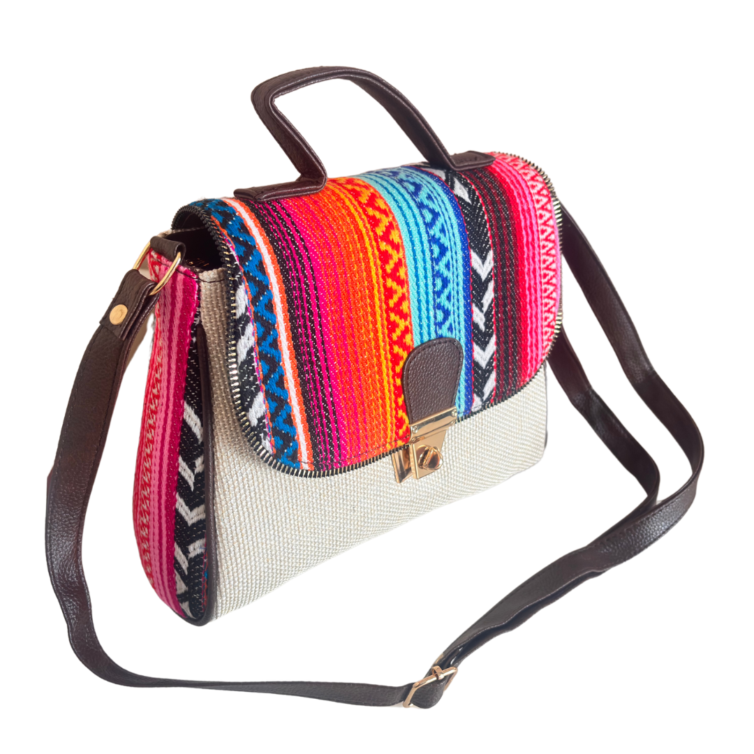 The Bohemian Crossbody Multi-Coloured Sling Bag
