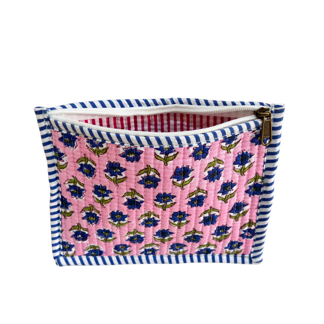 Quilted Cotton Multipurpose Envelope Pouch