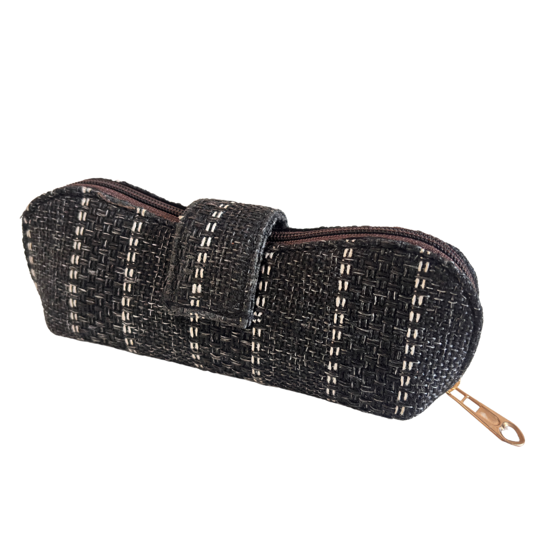 Handcrafted Jute Sunglass Case