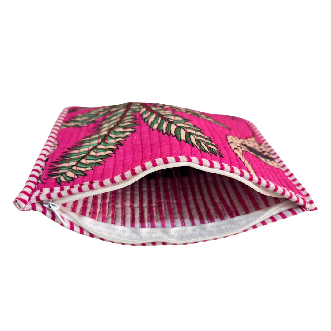 Quilted Cotton Multipurpose Envelope Pouch