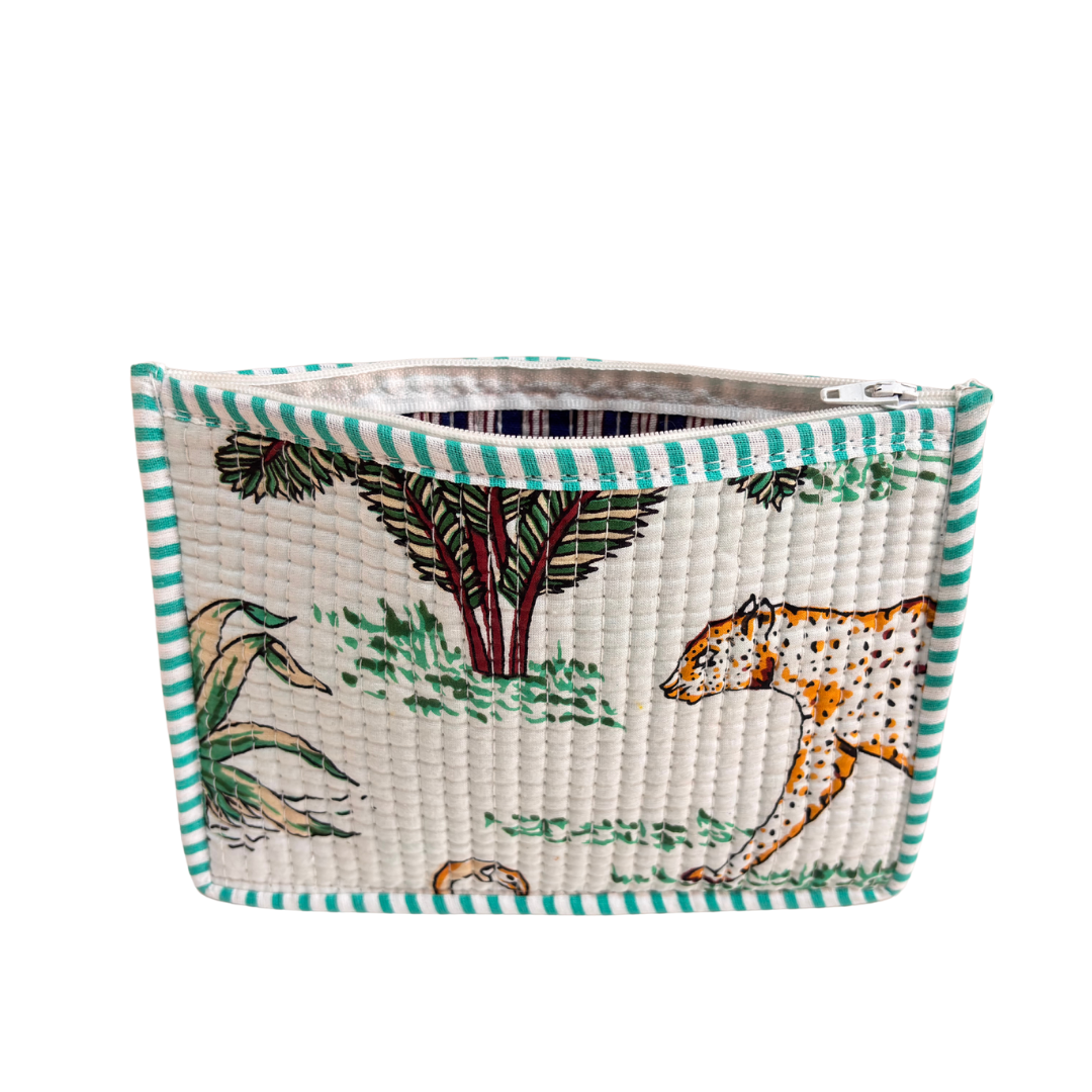 Quilted Cotton Multipurpose Envelope Pouch