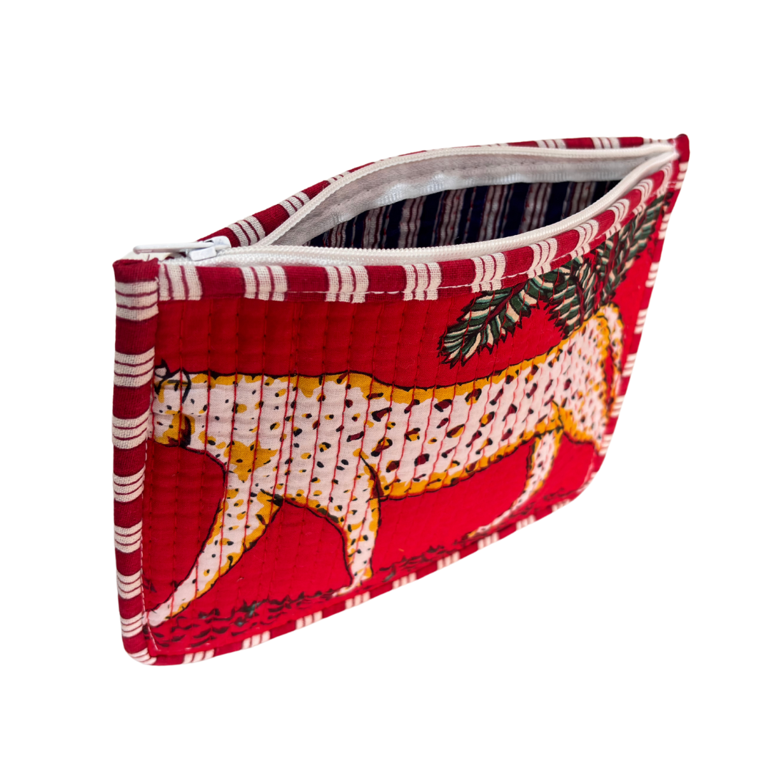 Quilted Cotton Multipurpose Envelope Pouch