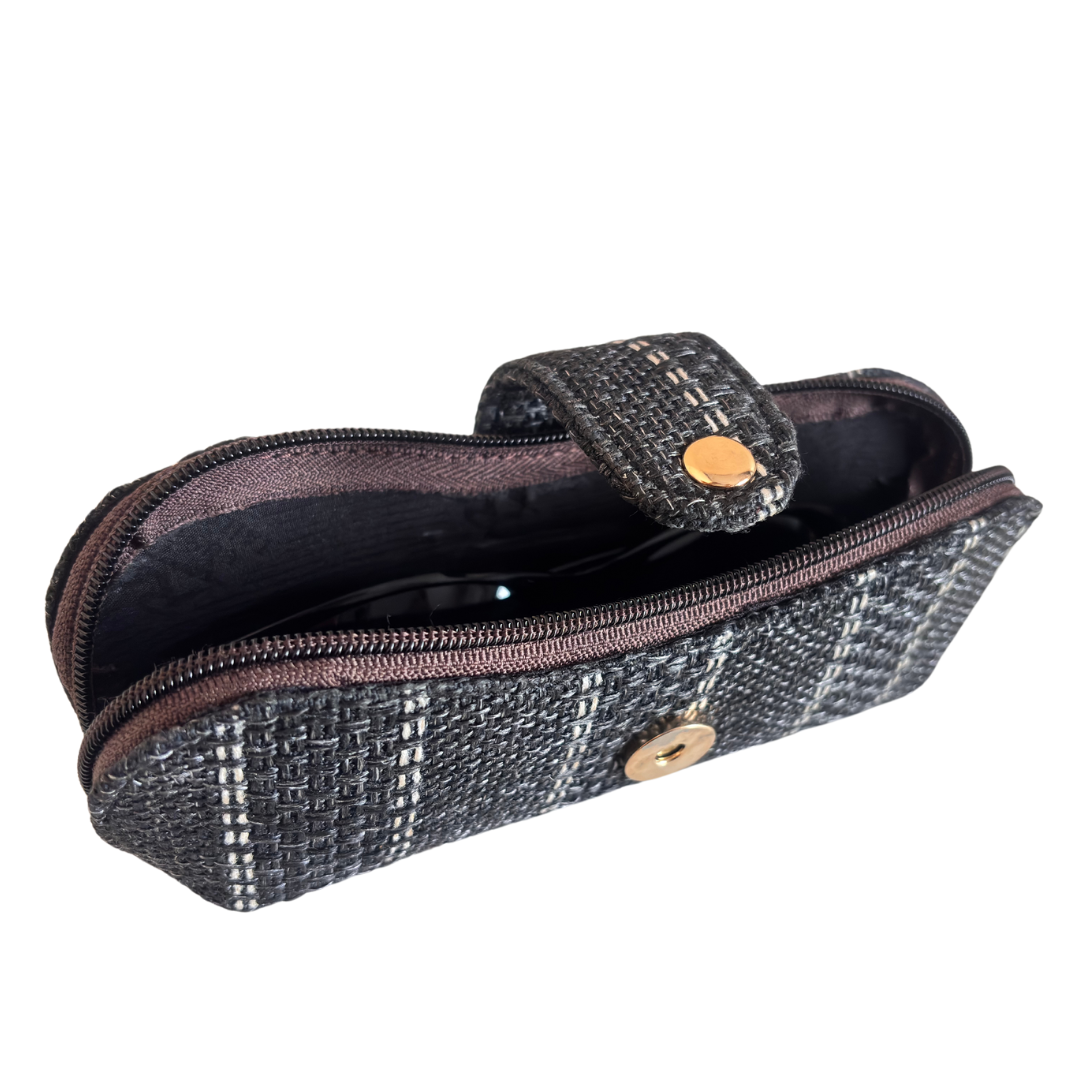 Handcrafted Jute Sunglass Case