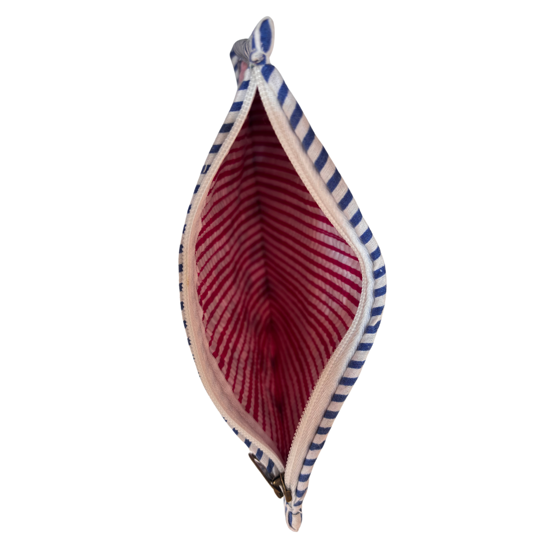 Quilted Cotton Multipurpose Envelope Pouch