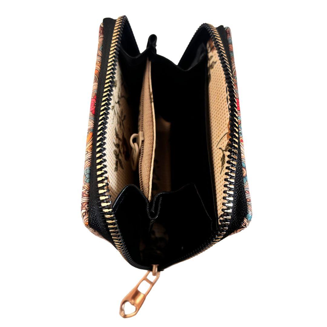 Women's Paisa Wasool Ethnic Patterned Elephant Coin Wallet - The House of RajPadmini