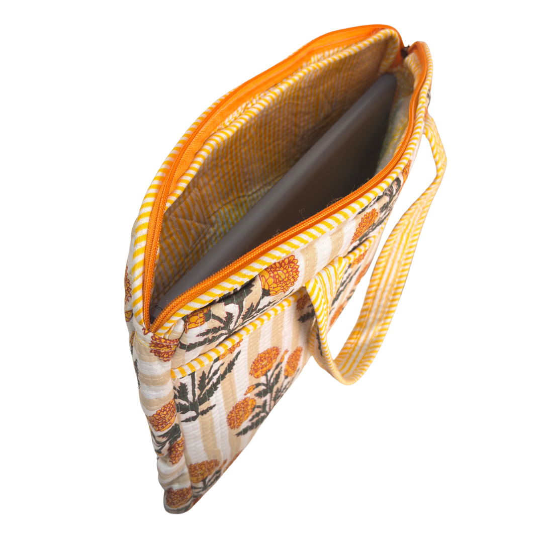 The House of RajPadmini Quilted Laptop Sleeve
