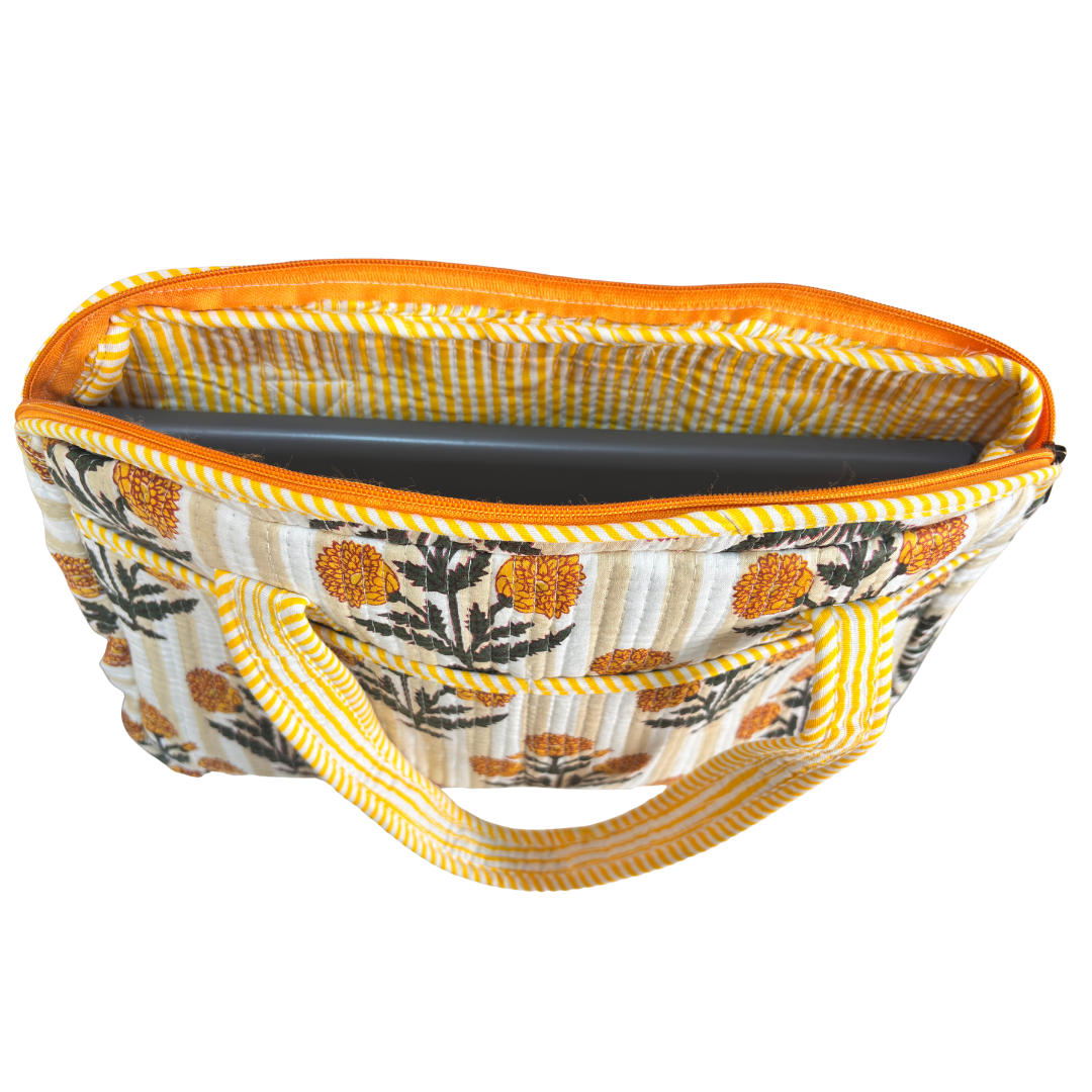 The House of RajPadmini Quilted Laptop Sleeve