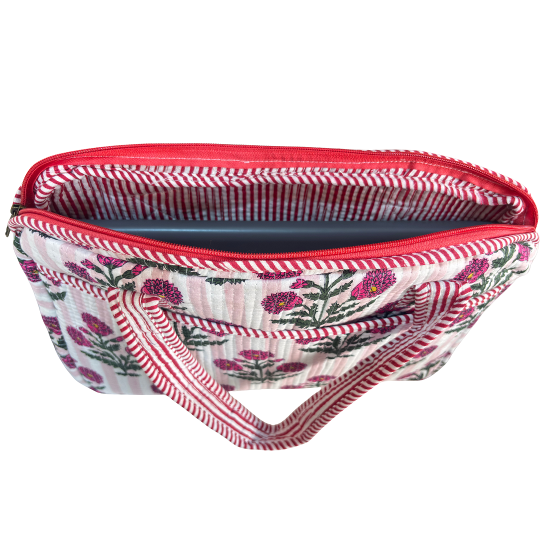 The House of RajPadmini Quilted Laptop Sleeve