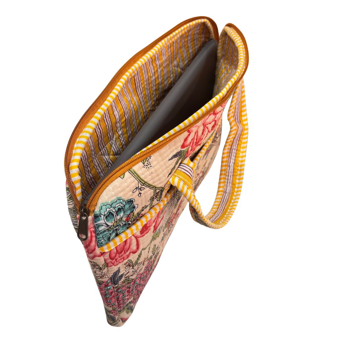 The House of RajPadmini Quilted Laptop Sleeve
