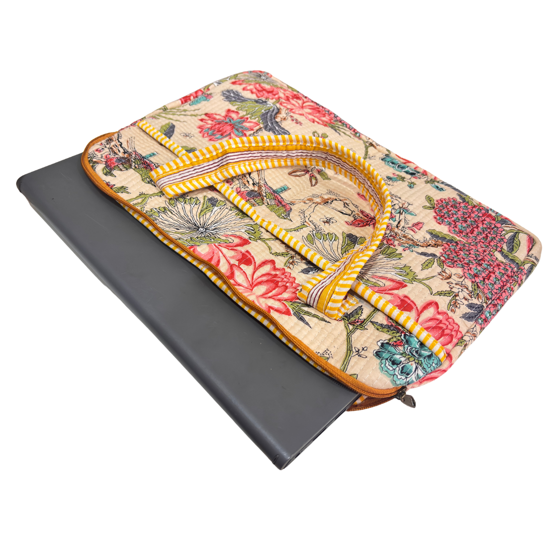 The House of RajPadmini Quilted Laptop Sleeve