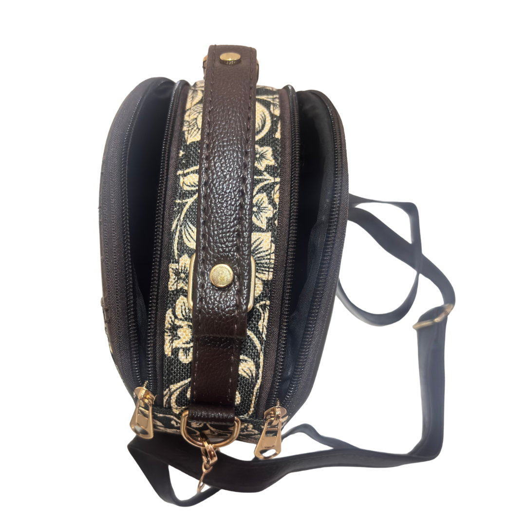 The House of RajPadmini Round Crossbody Sling Bag