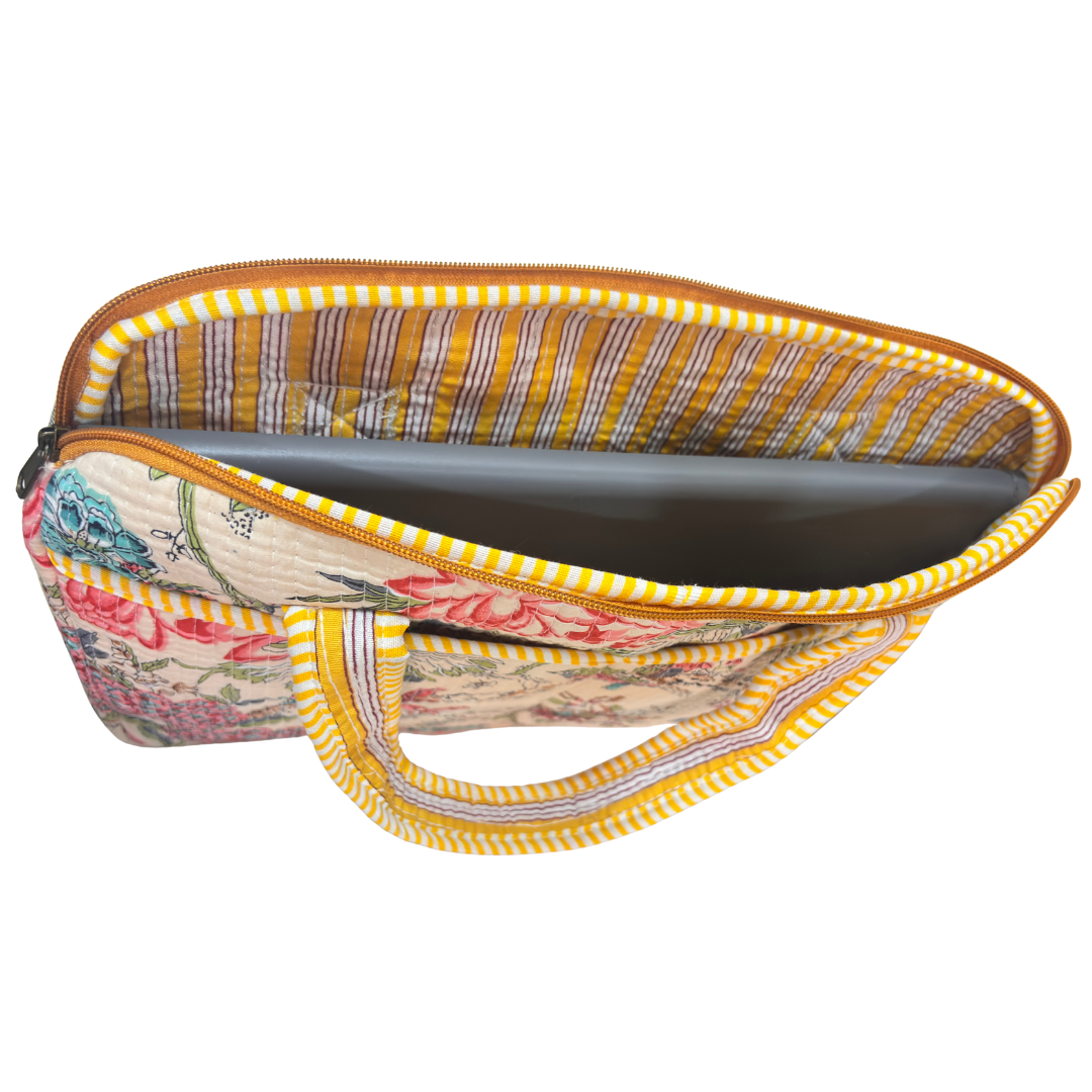 The House of RajPadmini Quilted Laptop Sleeve
