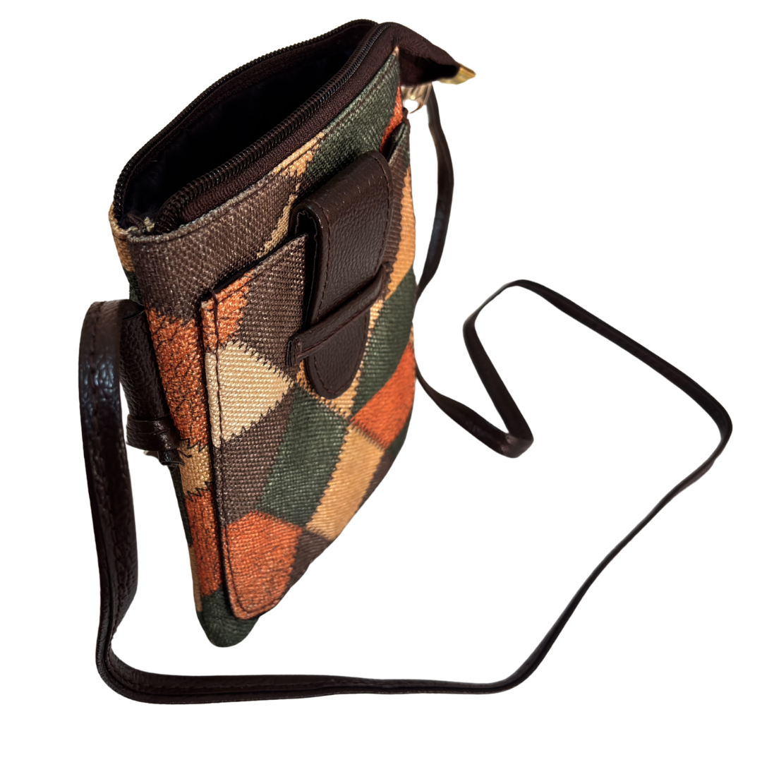 Mobile Sling Bag for Women | Printed Crossbody Phone Bag for Travel & Daily Use | The House of RajPadmini