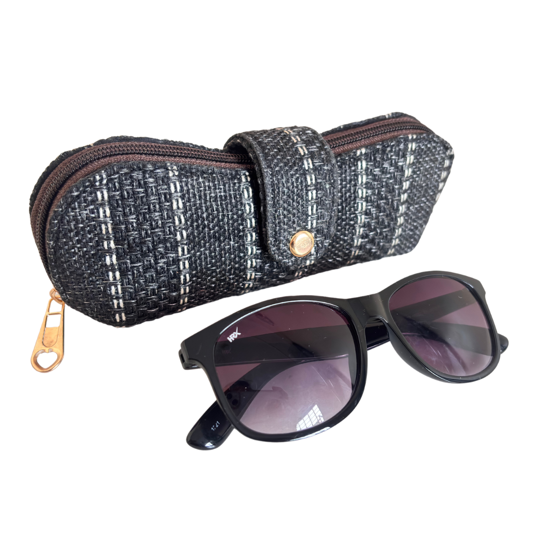 Handcrafted Jute Sunglass Case