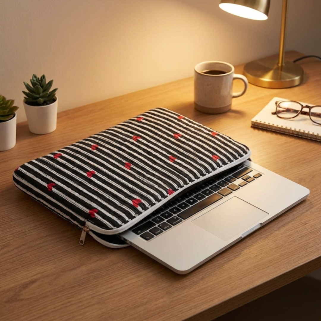 The House of RajPadmini Quilted Laptop Padded Sleeve