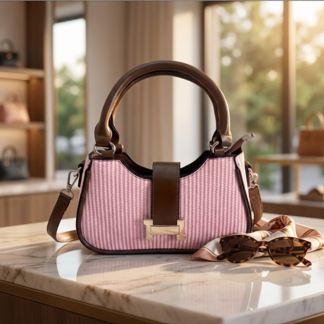 Top Handle Satchel Bag for Women | Classic Crossbody Sling Handbag for Office & Daily Wear | The House of RajPadmini