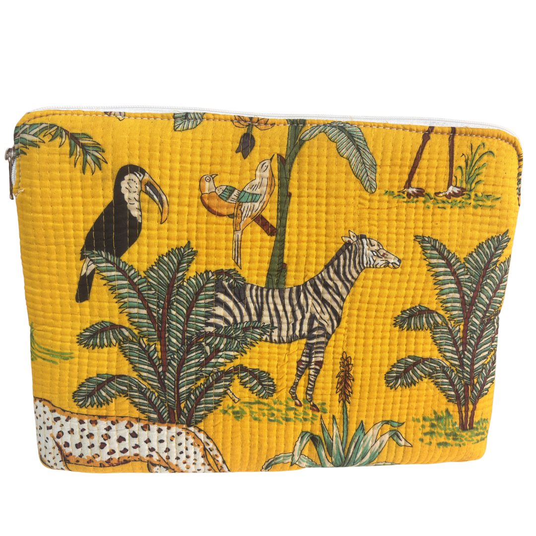 The House of RajPadmini Quilted Laptop Padded Sleeve