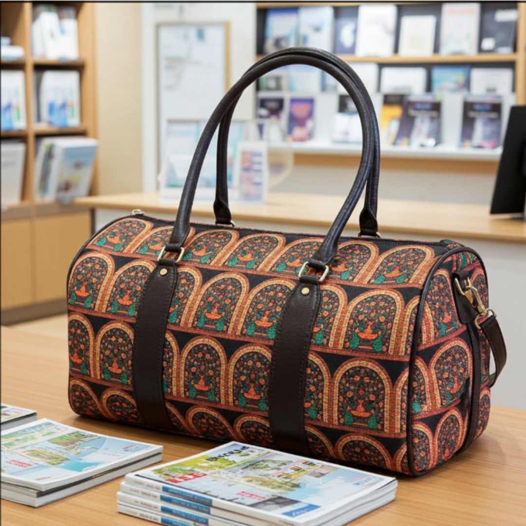 Rajputana Rabari Tribe Edition:- Royal Earthy Brown Duffle