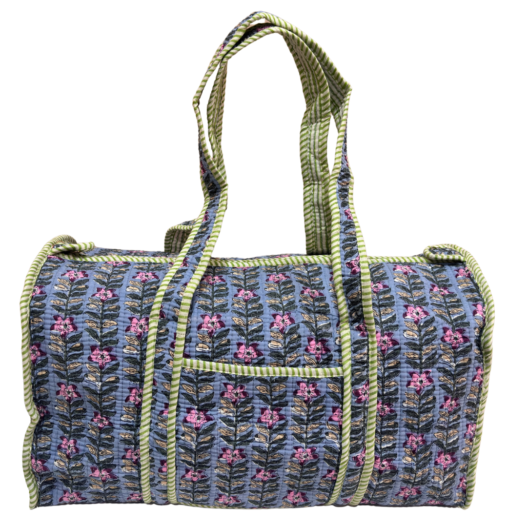 The Pushkar Balloon Quilted Heritage Duffle - Travel Ready Collection