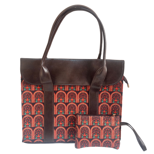 The House of RajPadmini Conference Carryall Tote Bag with Complimentary Pouch
