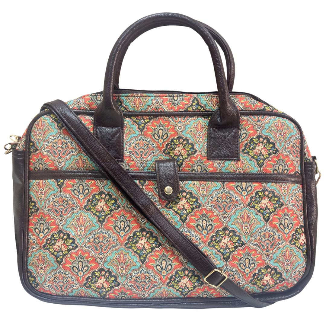 Unisex Laptop Bag | 19x17 inches |The House of RajPadmini