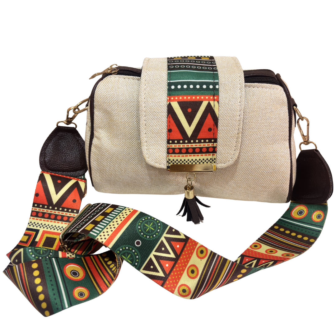 Maharani Jute Sling Bag for Women | Crossbody Bag for Saree, Kurta & Festive Wear | The House of RajPadmini