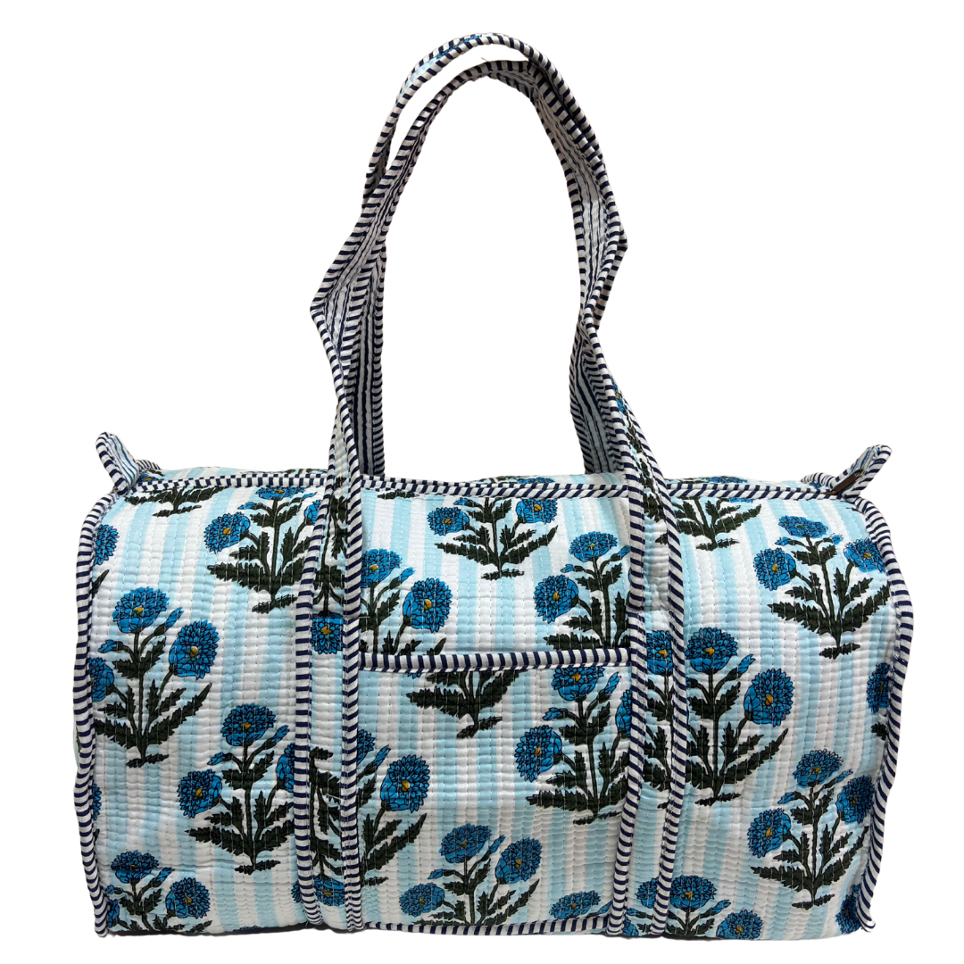 The Pushkar Balloon Quilted Heritage Duffle - Travel Ready Collection