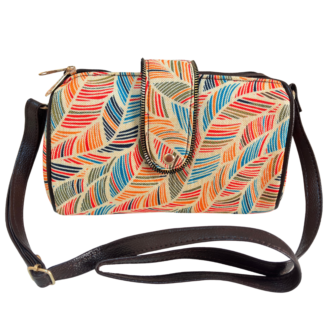 The House of RajPadmini Printed Crossbody Sling Bag
