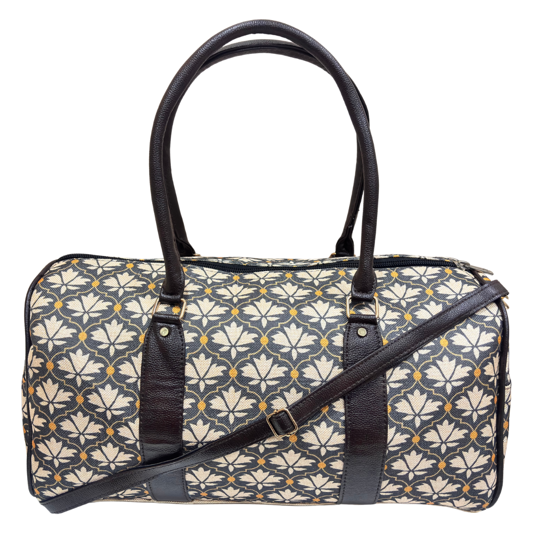 The Udaipur Lotus Duffle - Moonlight Palace Collection