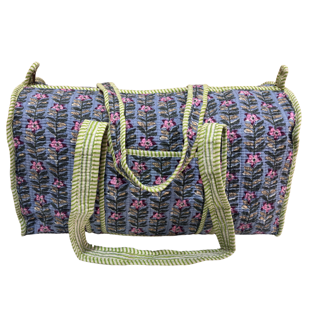 The Pushkar Balloon Quilted Heritage Duffle - Travel Ready Collection