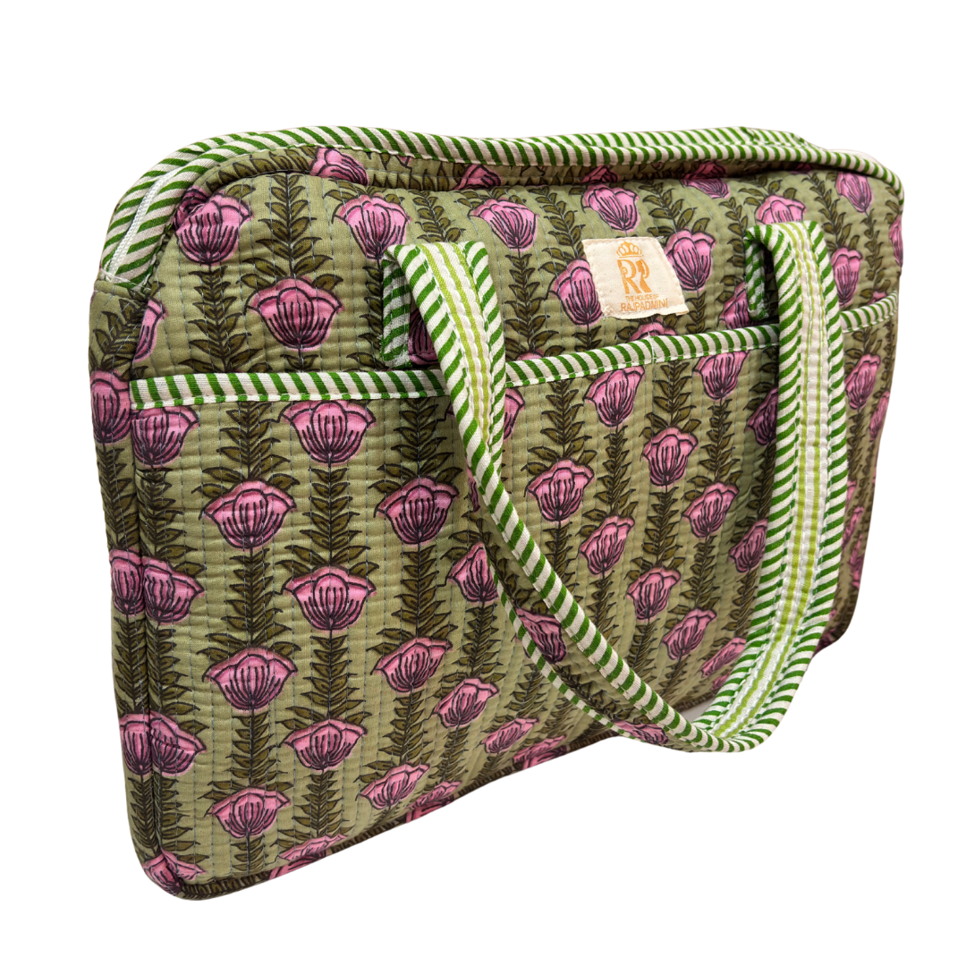 The House of RajPadmini Quilted Laptop Sleeve