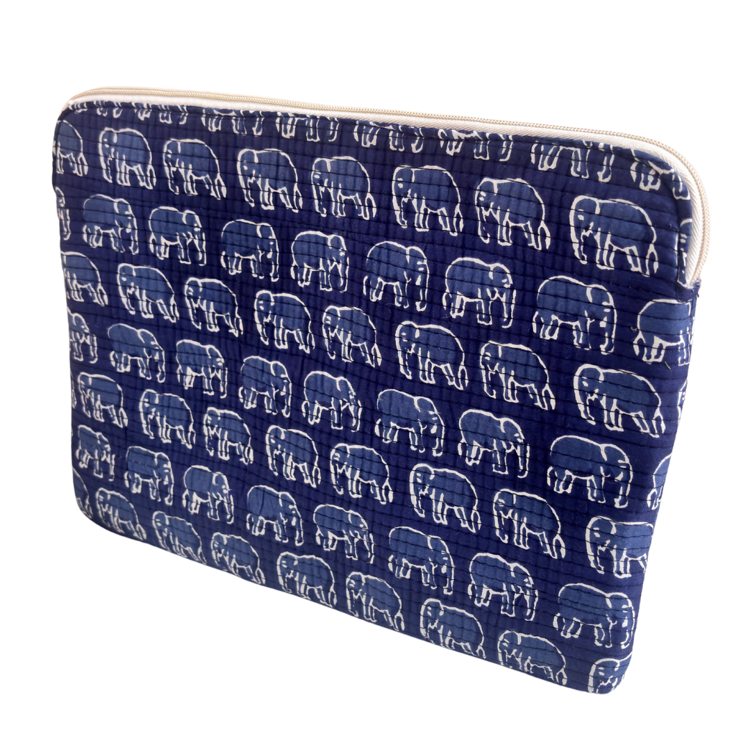 The House of RajPadmini Quilted Laptop Padded Sleeve