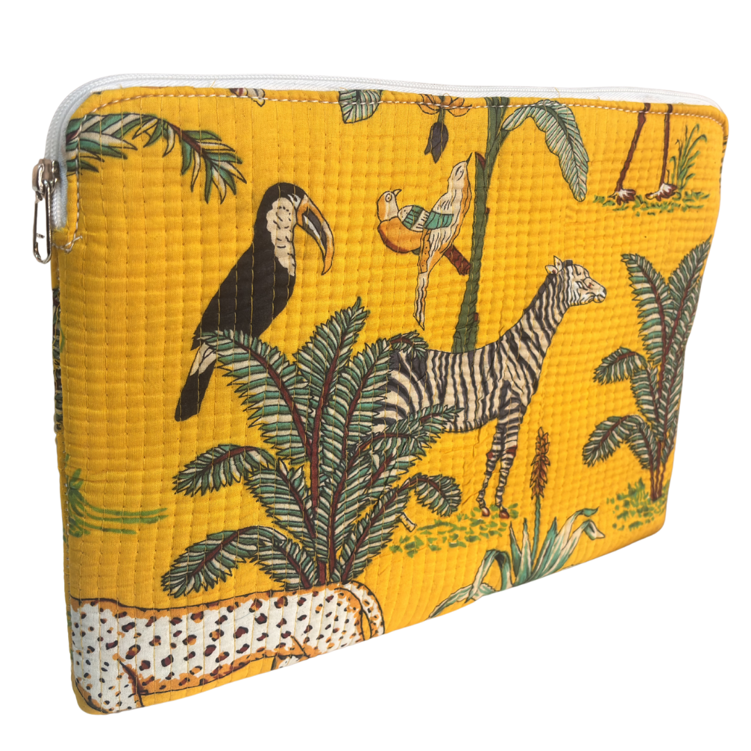 The House of RajPadmini Quilted Laptop Padded Sleeve