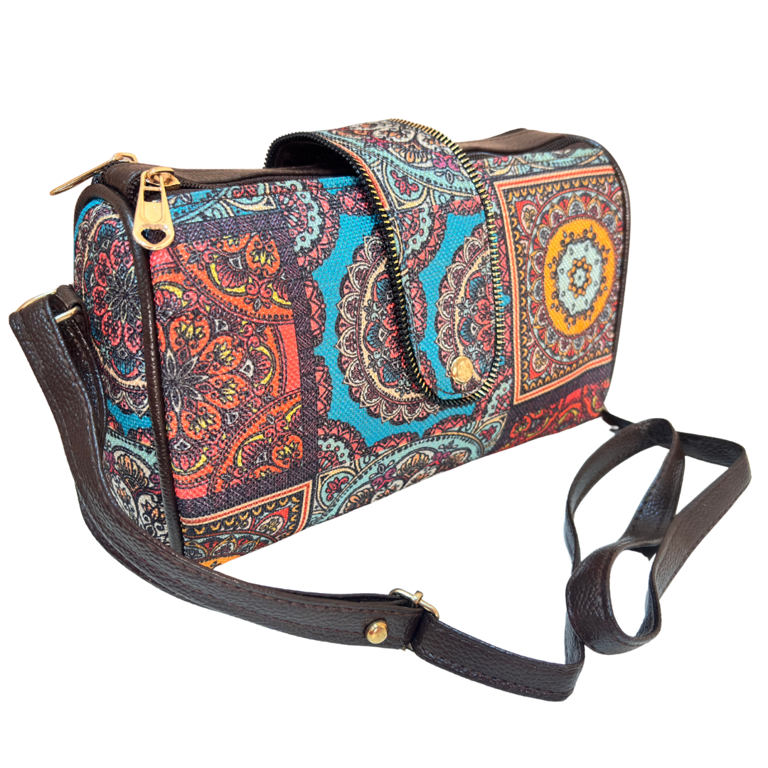 The House of RajPadmini Printed Crossbody Sling Bag