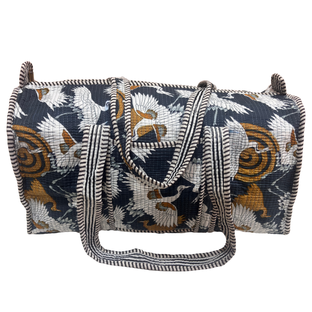 The Pushkar Balloon Quilted Heritage Duffle - Travel Ready Collection