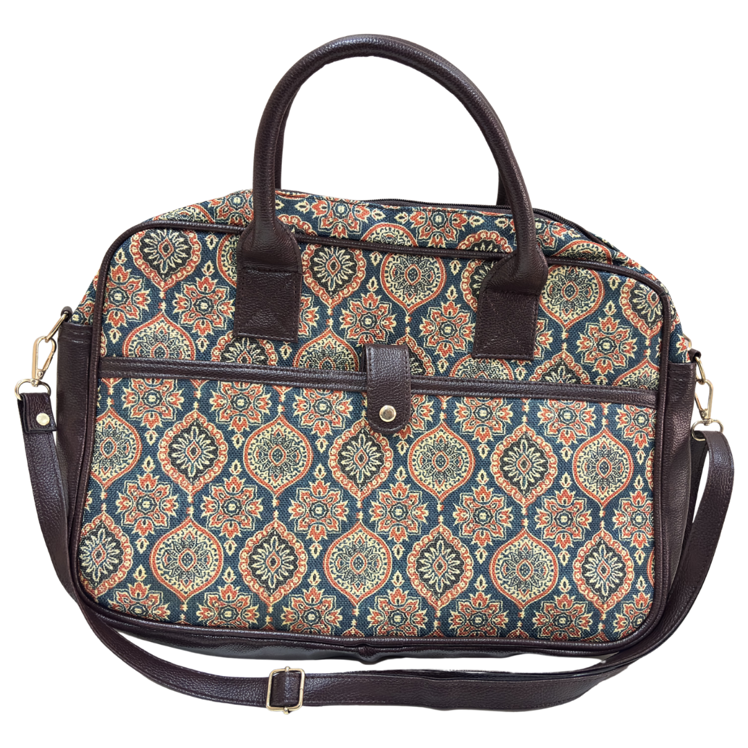 Unisex Laptop Bag | 19x17 inches |The House of RajPadmini