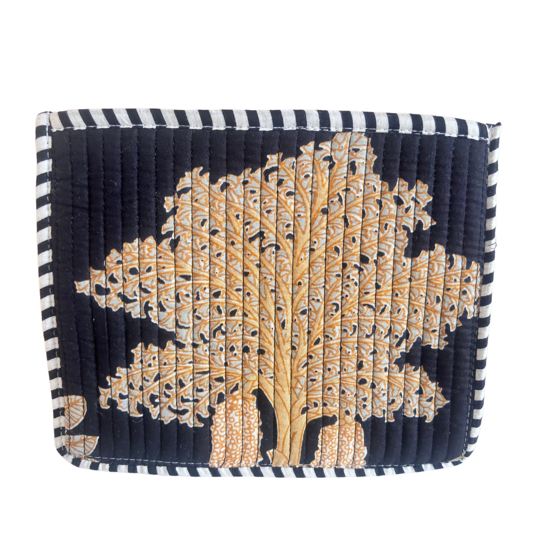Quilted Cotton Multipurpose Envelope Pouch