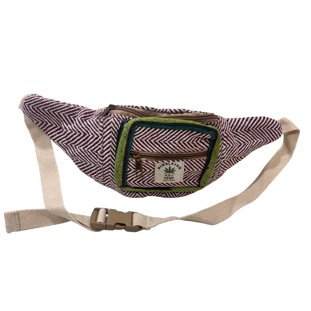 The House of RajPadmini Hemp Fanny Pack
