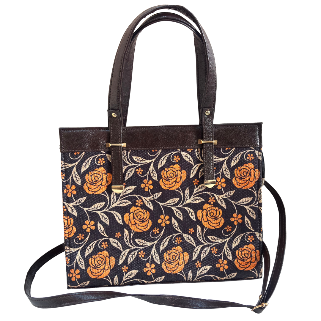 The Royal Rajwada Edition:- Women's Multicolor Handbag convertible Sling with complimentary Pouch