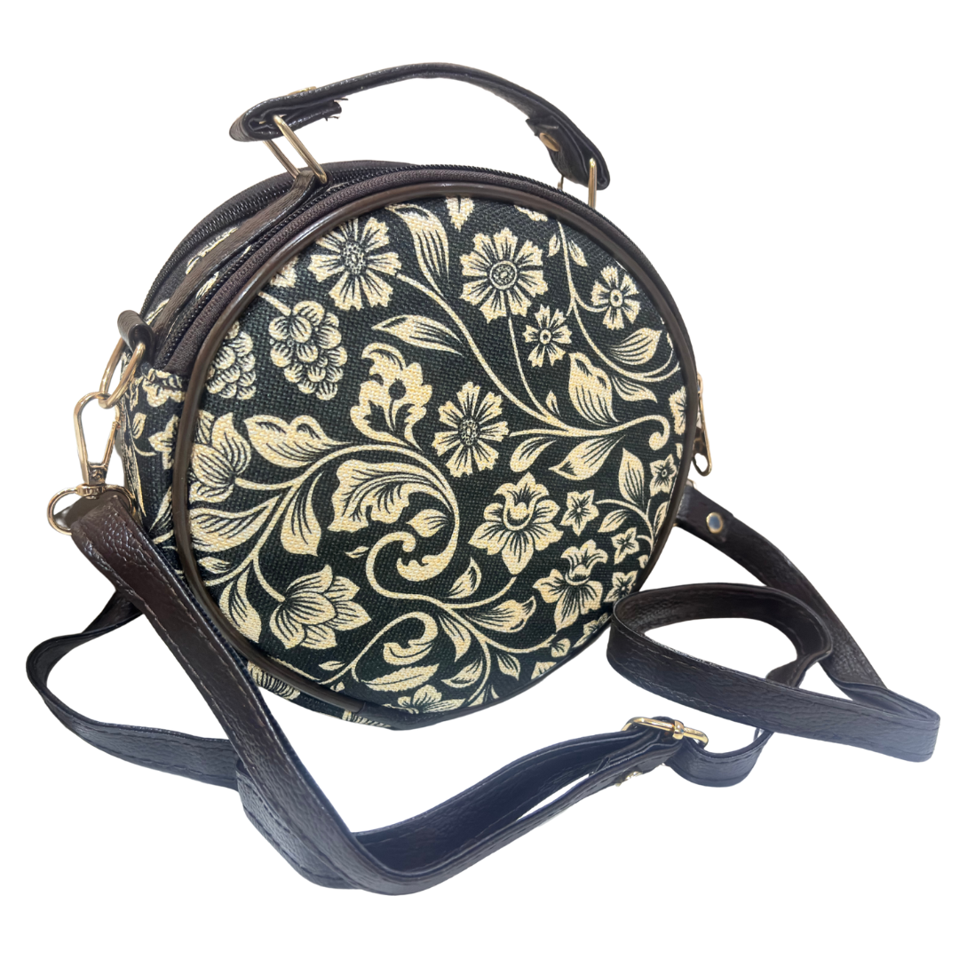 The House of RajPadmini Round Crossbody Sling Bag